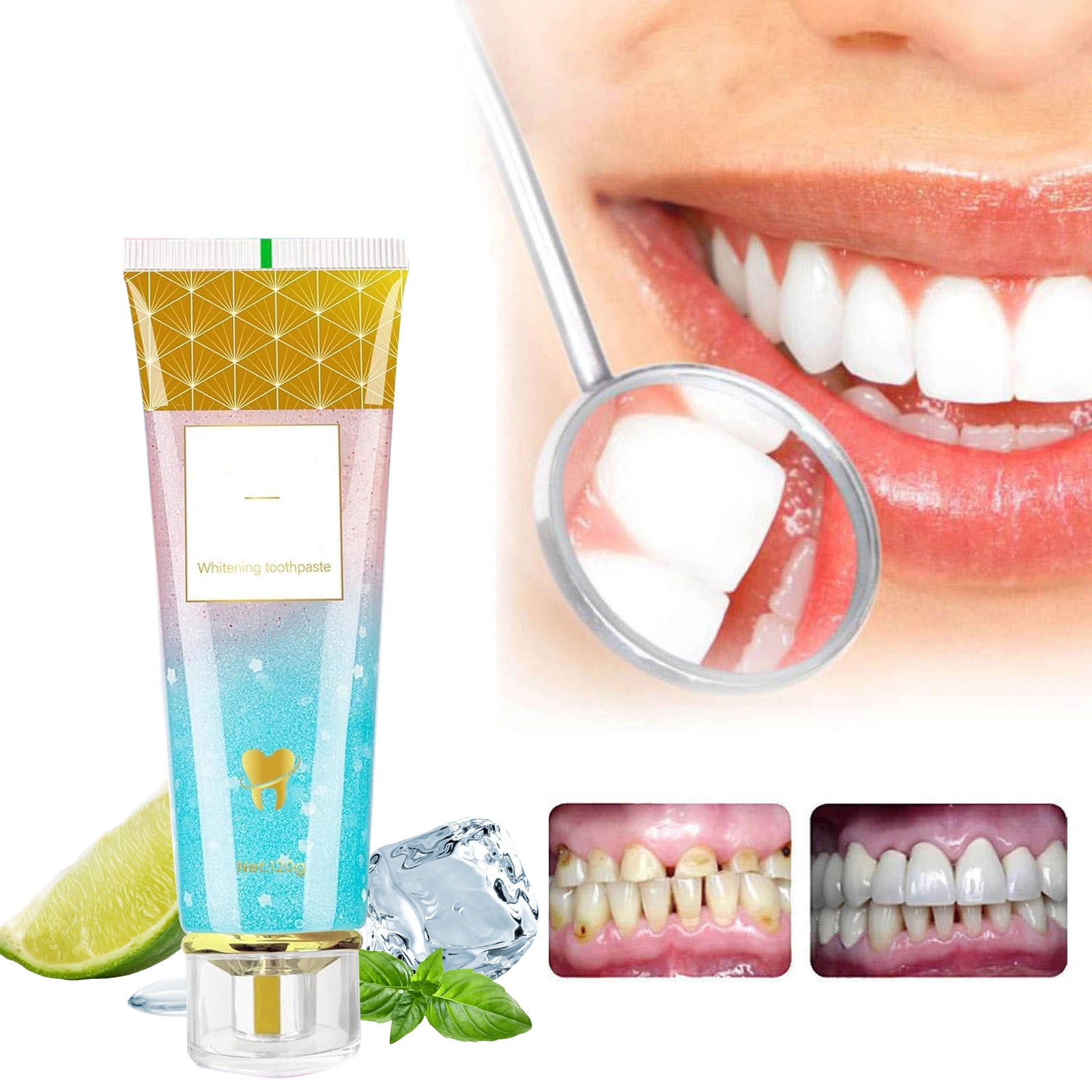 Dentifrice Blanchissant Radiant Whitening 100g Avec Niacinamide - Neuf Sous Emballage