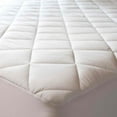thumbnail image 1 of Niagara 100% Cotton Quilted Mattress Protector Twin Bed Size 15Inches Deep Pocket Breathable Absorbent Mattress Pad Cover Non Noisy (Twin 39x75x15-20Inches), 1 of 6