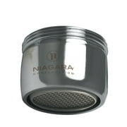 Niagara Conservation 0.5 GPM Dual Thread Bubble Spray Faucet Aerator in Chrome 6-Pack
