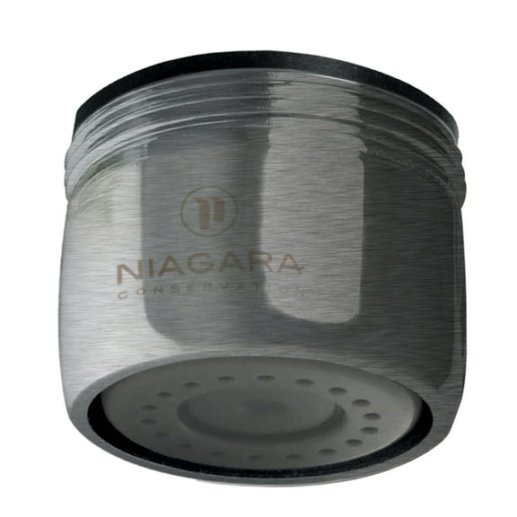 Niagara Conservation 0.5 GPM Dual Thread Needle Spray Faucet Aerator in Brushed Nickel (6-Pack)