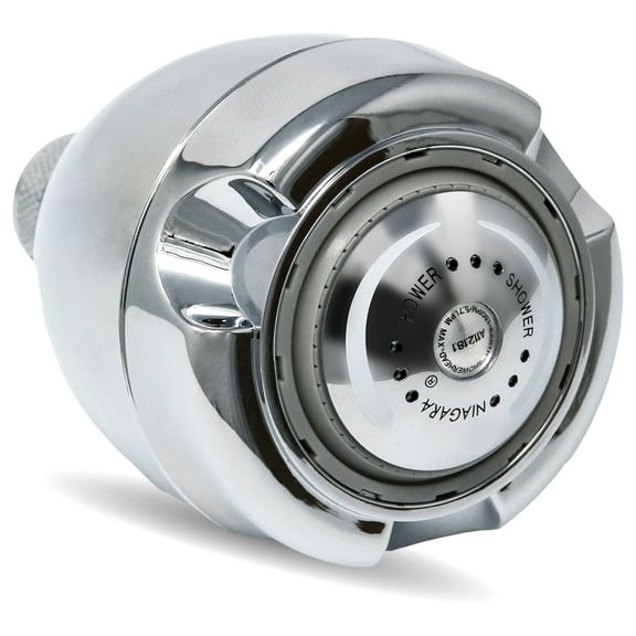 Niagara Conservation Earth Spa 3-Spray with 2 GPM 2.7-in. Wall Mount Adjustable Fixed Shower Head - Chrome