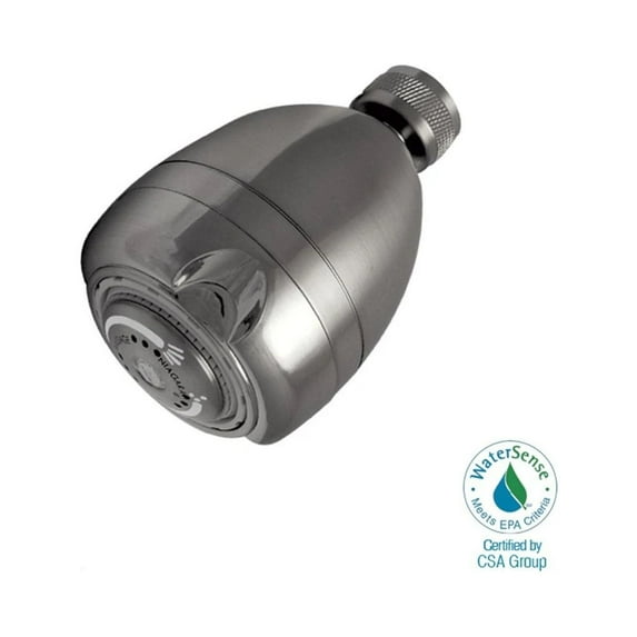 Niagara Conservation N2915 Earth Spa 1.5 GPM Multi Function Shower Head - Nickel