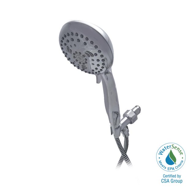 Niagara Conservation Vara 5Spray 2.0 GPM Hand Held Shower head, Chrome