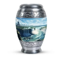 Niagara Falls Adult Urns For Human Ashes Men -Urns For Woman Human Ashes - Decorative Urns - Mom Urns For Human Ashes - Funeral Urns For Ashes - Cremains , Memorial Urn (Size-3inch,1Pcs)
