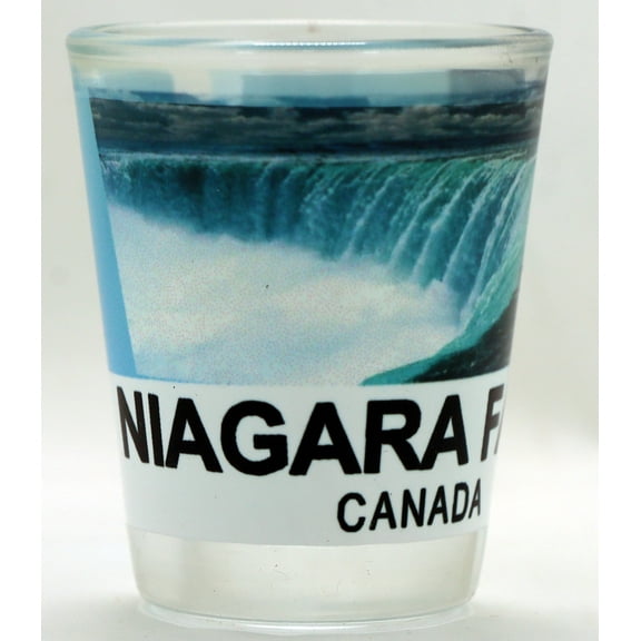 Niagara Falls Canada Color Photo Shot Glass