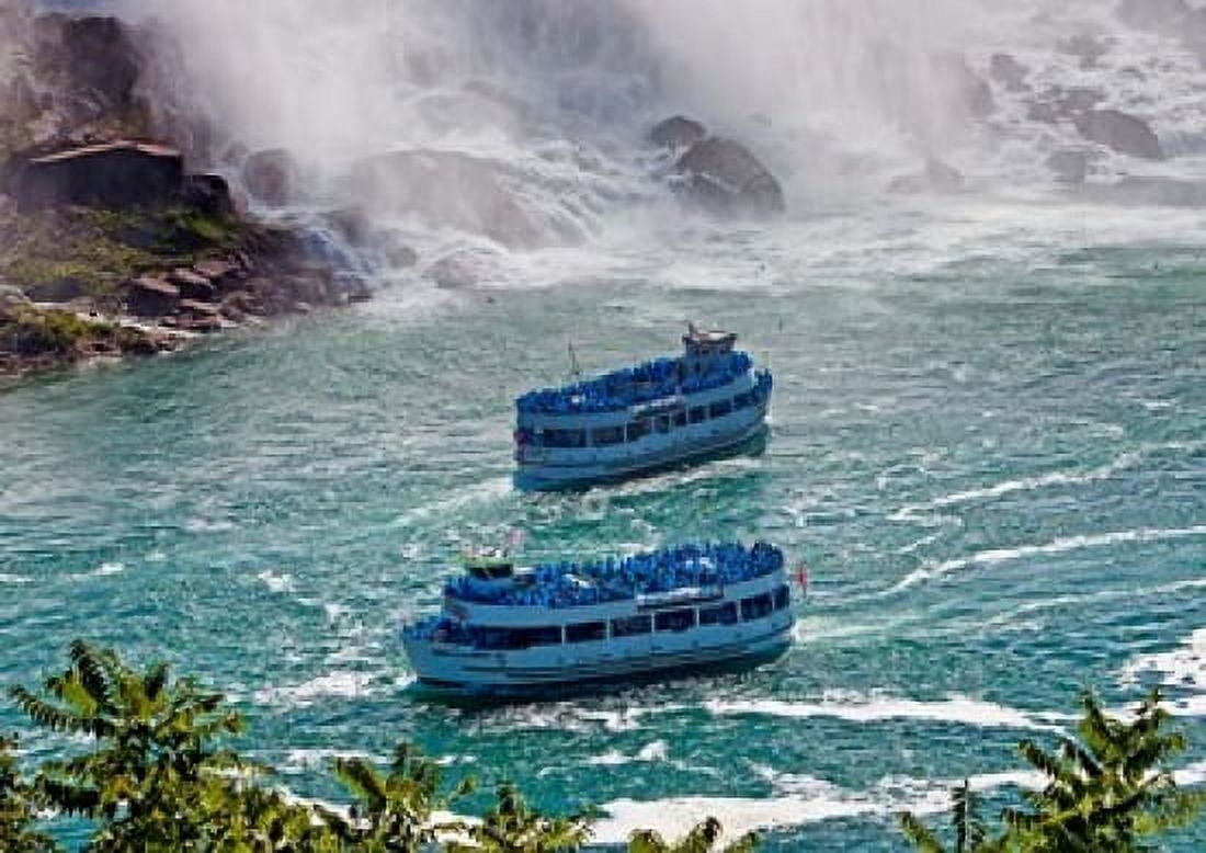 Niagara Falls Canvas Art - Joe Restuccia III DanitaDelimont (27 x 19)