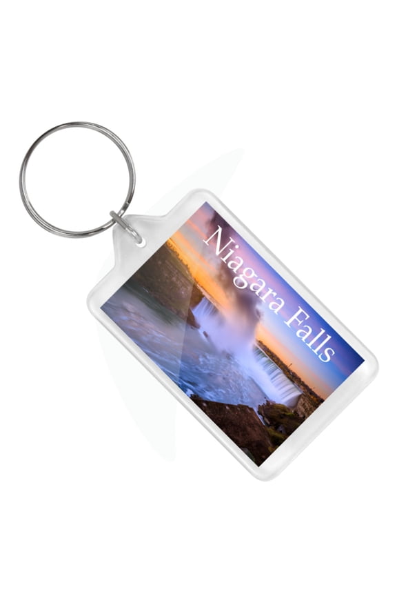 Niagara Falls Keychain Lucite