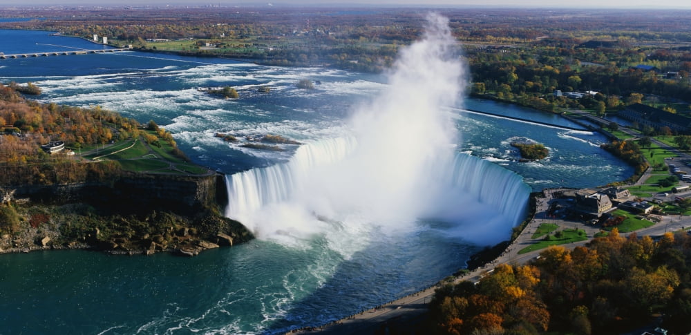 Niagara Falls NY Canvas Art - Panoramic Images (19 x 9)