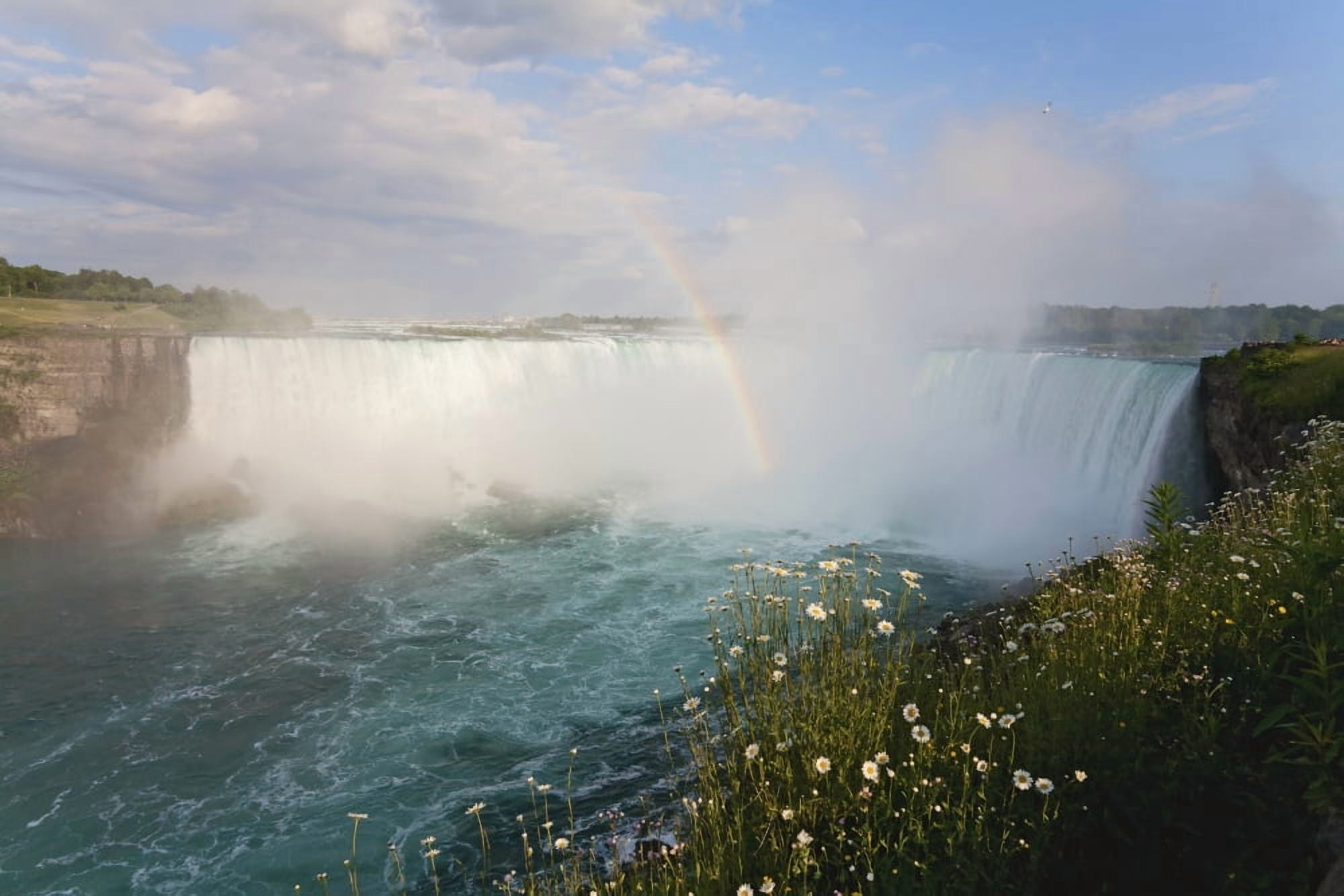 Niagara Falls Ontario Canada Canvas Art - Carl Bruemmer Design Pics (19 x 12)