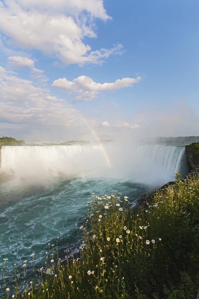 Niagara Falls Ontario Canada Canvas Art - Carl Bruemmer Design Pics (24 x 38)
