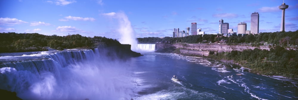 Niagara Falls Ontario Canada Canvas Art - Panoramic Images (36 x 12)
