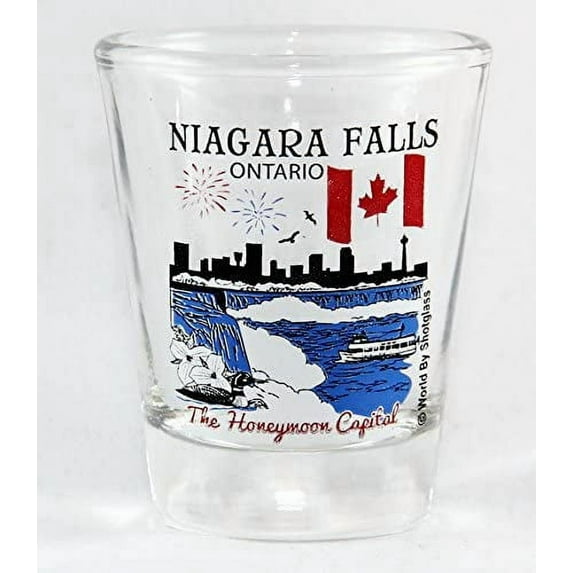 Niagara Falls Ontario Canada Great Canadian Cities Collection Shot Glass
