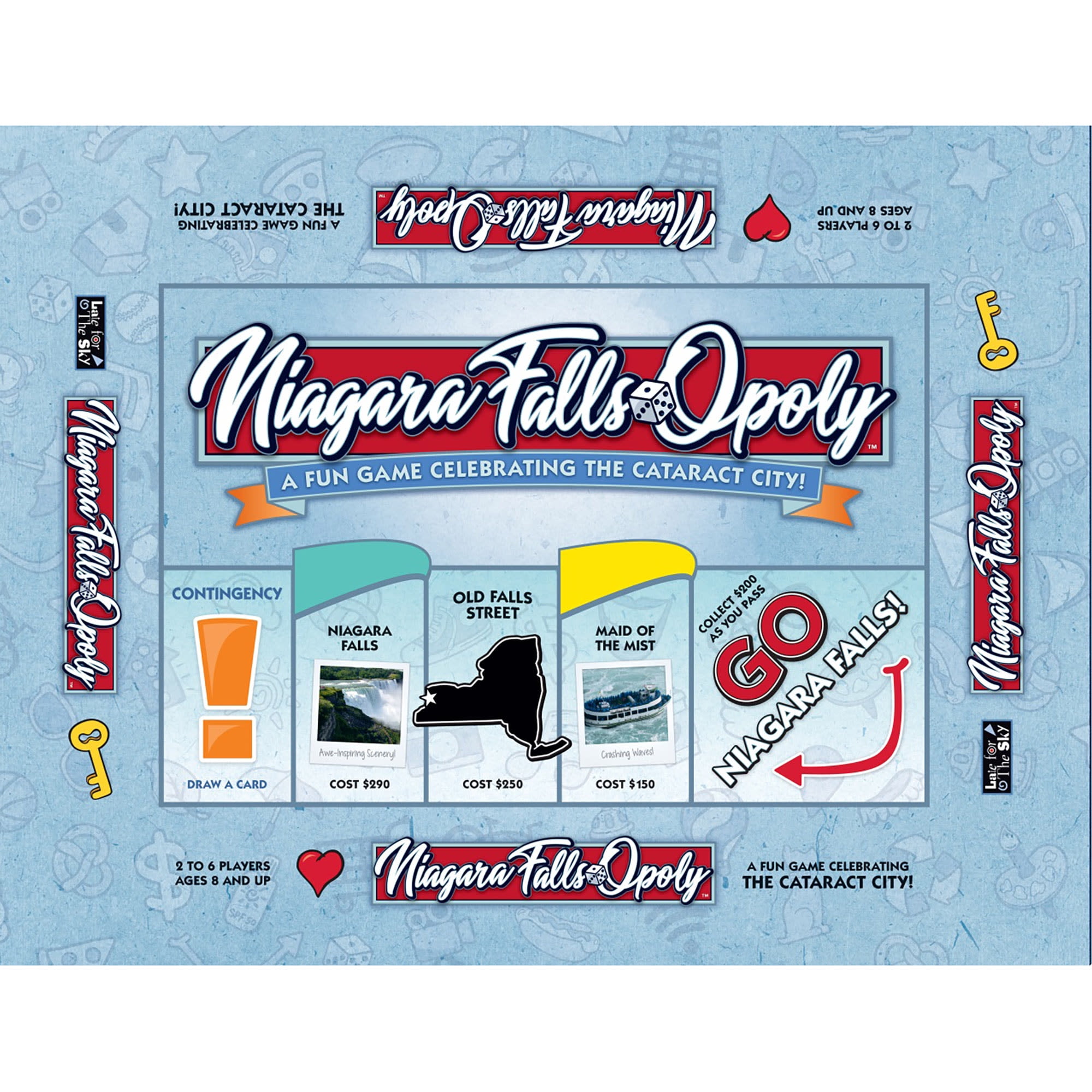 Niagara Falls-Opoly Themed Family Board Game, 2-6 Players