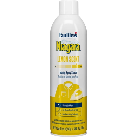 Niagara Lemon Ironing Spray Starch 20 oz