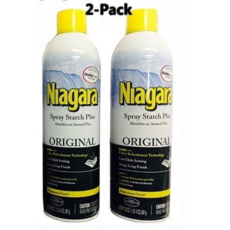 Niagara Spray Starch Plus Durafresh Professional Finish 20 Oz 2 Pack