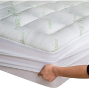 Niagara Sleep Solution Bamboo Full Size Mattress Topper, Mattress Pad, Mattress Cover 54x75 inches