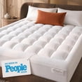 thumbnail image 1 of Niagara Sleep Solution Cloud-Like Twin Mattress Topper - 100% Cotton Top Mattress Pad for Back Pain Relief - Breathable & Naturally Cooling for Hot Sleepers, White, 1 of 8