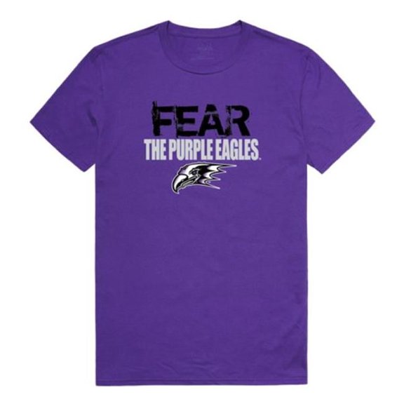 Niagara University Purple Eagles Fear College T-Shirt, Purple - 2XL