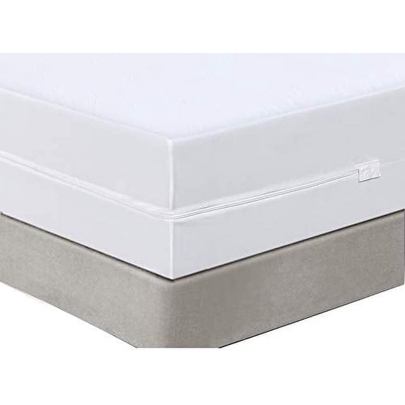 NiagaraSleepSolution Waterproof Zippered Mattress Protector, Queen, 60x80x15-18 Inches