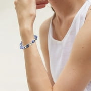 Niahfd Jewelry on Sale Elephant Bracelet Elastic Supports Elephant international one Size Fits Most for Men and Women Gold Bracelets for Women Purple