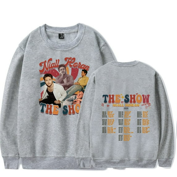 Niall Horan Crewneck Pullover Casual Long Sleeve Sweatshirt Men/Women Streetwear Sweatshirt