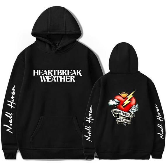 Niall Horan Heartbreak Weather Hoodie Women Men Long Sleeve Sweatshirt Unisex Casual Pullover Tracksuit
