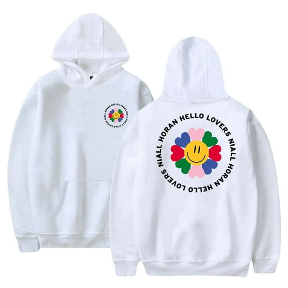 Niall Horan Hoodie Hello Lovers Lavender Merch Women Men Long Sleeve Sweatshirt Autumn Casual Streetwear