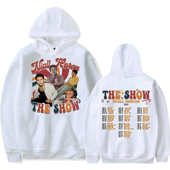 Niall Horan Hoodie Merch THE SHOW LIVE ON TOUR NIALL HORAN 2024 Tour Unisex Trend Casual Street Clothing sweatshirt