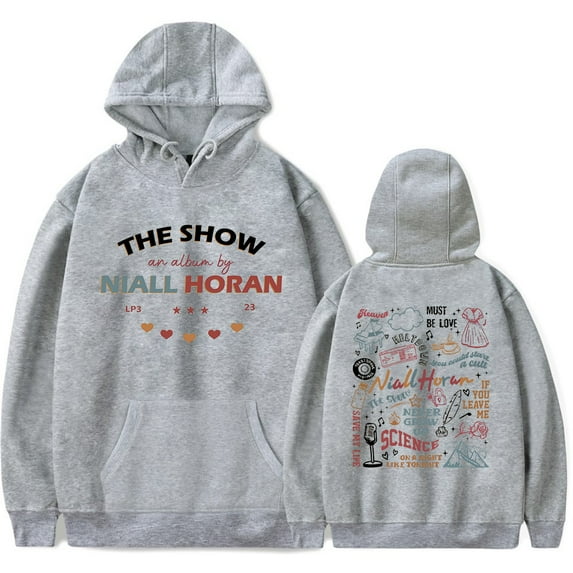 Niall Horan Hoodie Merch The Show Album Track List TDeegray Tour Unisex Trend Casual Street Clothing sweatshirt