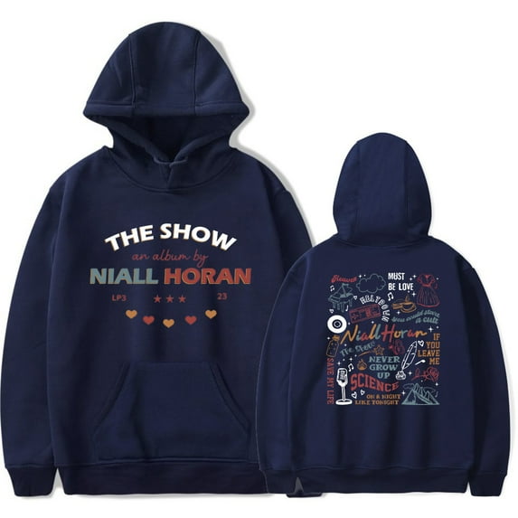 Niall Horan Hoodie Merch The Show Album Track List TDeegray Tour Unisex Trend Casual Street Clothing sweatshirt