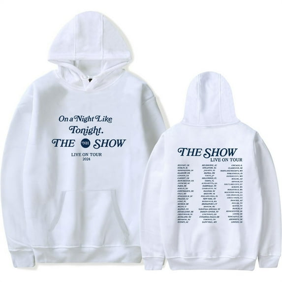 Niall Horan On A Night Like Tonight Tour 2024 Hoodie Casual Sweatshirt Hip Hop Pullover