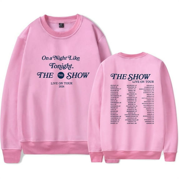 Niall Horan On A Night Like Tonight Tour 2024 Sweatshirt Fashion Crewneck Unisex Pullover