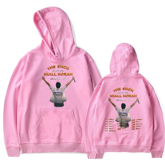 Niall Horan THE SHOW LIVE ON 2024 TOUR Merch Hoodie Pockets Drawstring Unisex Hooded Sweatshirt Fashion Clothing