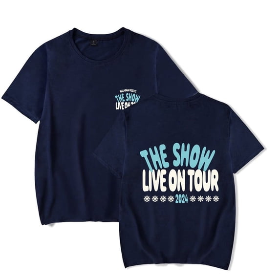 Niall Horan THE SHOW LIVE ON TOUR 2024 Merch Short Sleeve T-shirt Unisex Fashion Crew Neck Top