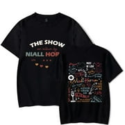 LYWQZHG Niall Horan THE SHOW Shirt Album Track List Shirt LIVE ON TOUR T-Shirt Unisex Streetwear Cotton Tees Shirts Top