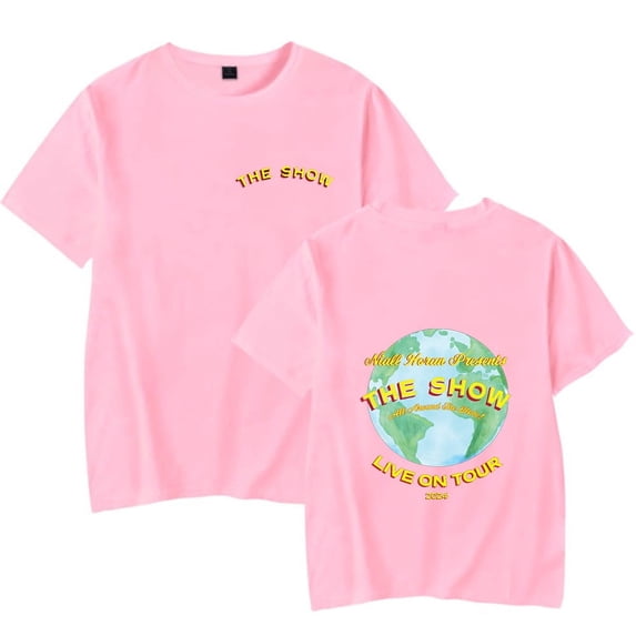 Niall Horan THE SHOW WORLD TOUR Merch Short Sleeve T-shirt Unisex Fashion Crew Neck Top