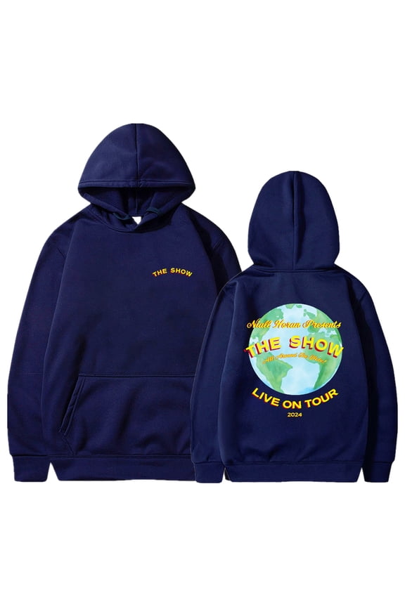 Niall Horan The Show World Tour Hoodie 2024 Long Sleeve Streetwear Women Men Hooded Sweatshirt