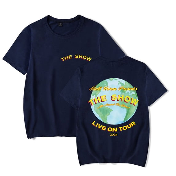 Niall Horan The Show World Tour Men/Women T-Shirt Summer Streetwear Harajuku Tshirt Shirt Short Sleeve