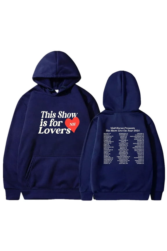 Niall Horan The Show World Tour Merch Hoodies Women Men Long Sleeve Casual Sweatshirt Clothes