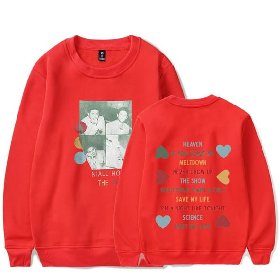 Niall Horan The Show round neck Sweatshirt Hello Lovers Off Merch Popular Graphics sided Print Unisex Trendy Casual Streetwear