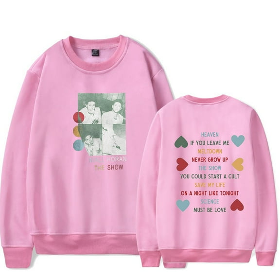 Niall Horan The Show round neck Sweatshirt Hello Lovers Off Merch Popular Graphics sided Print Unisex Trendy Casual Streetwear