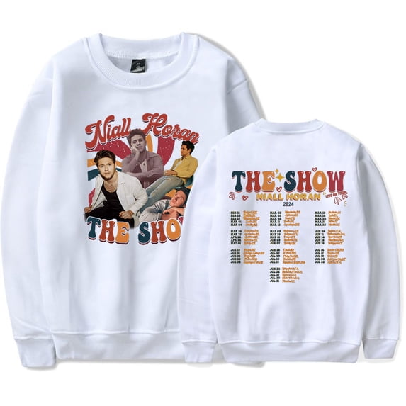 Niall James Horan THE SHOW LIVE ON TOUR Men/Women Long Sleeve Crew Neck Sweater Men/Women Longsleeve Sweater