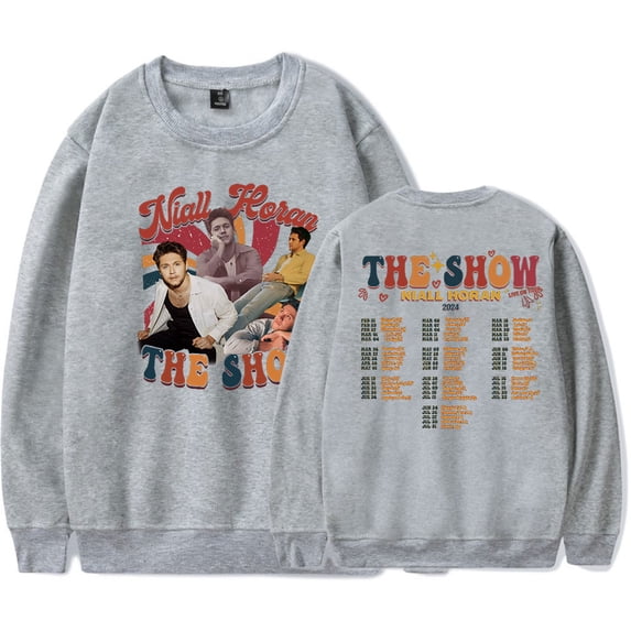 Niall James Horan THE SHOW LIVE ON TOUR Men/Women Long Sleeve Crew Neck Sweater Men/Women Longsleeve Sweater