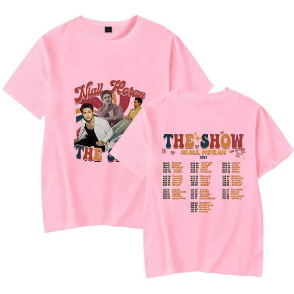 Niall James Horan THE SHOW LIVE ON TOUR Men/Women T-Shirt Summer Streetwear Harajuku Tshirt Shirt Short Sleeve