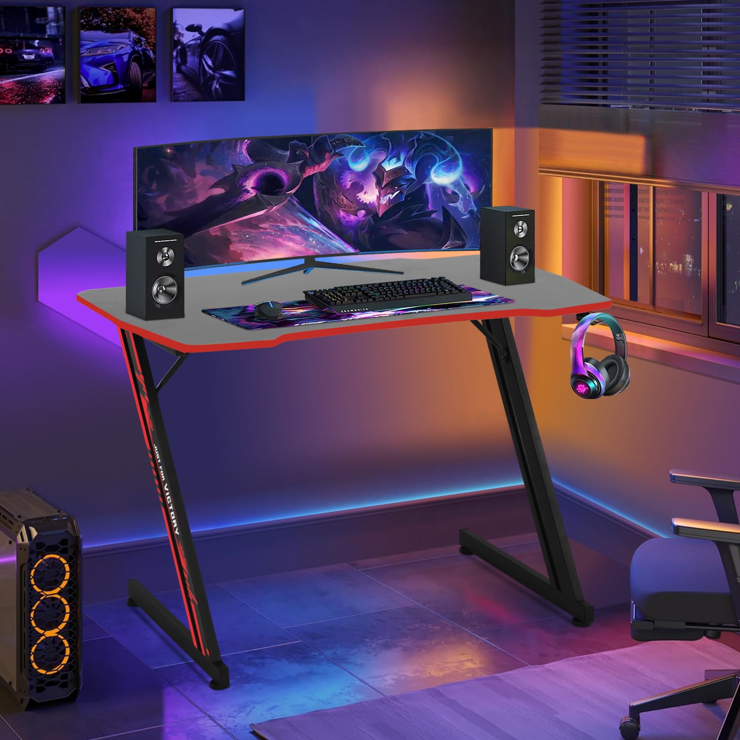 X rocker icarus ergonomic gaming desk deals