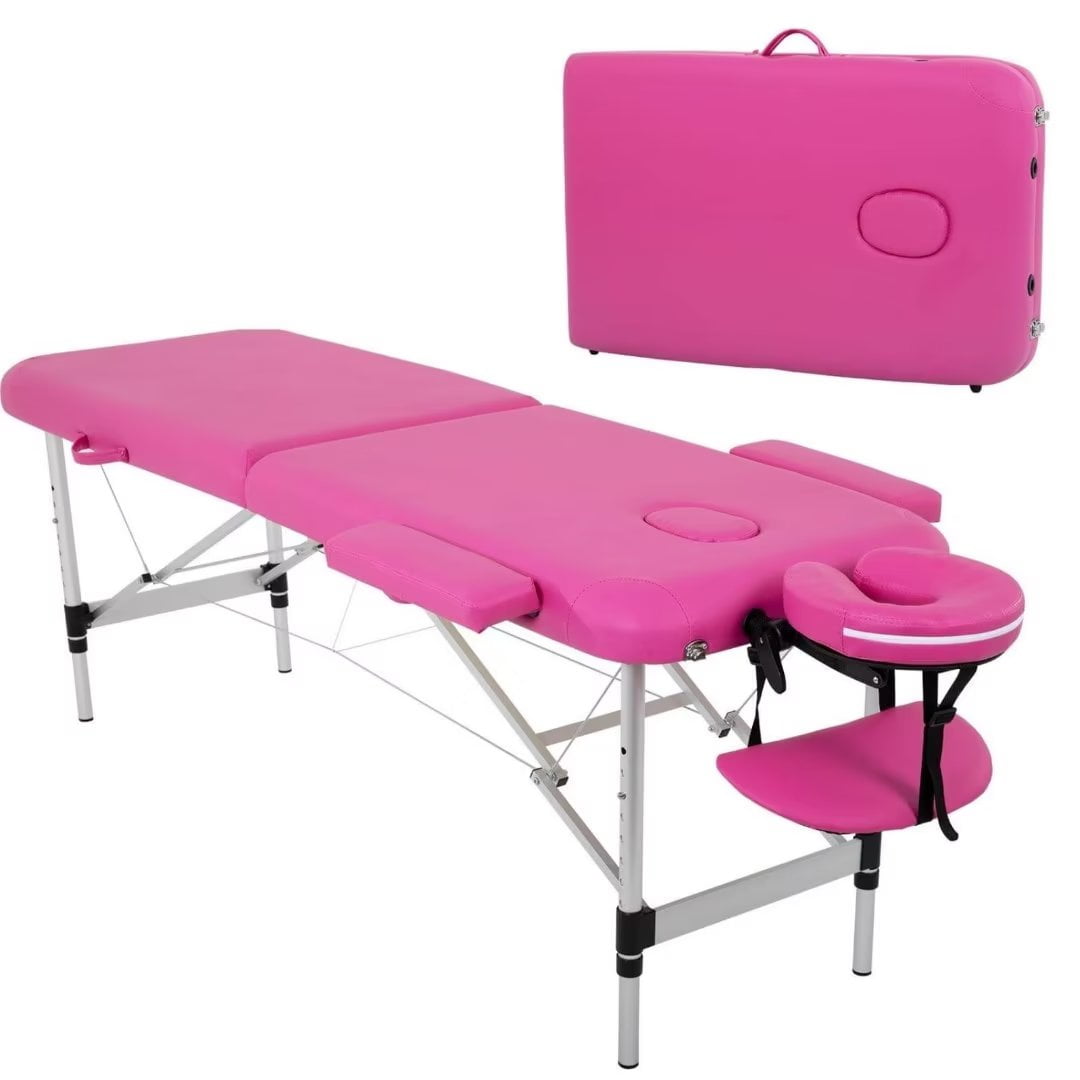 NiamVelo 73in Aluminium Massage Table Portable Massage Bed Adjustable