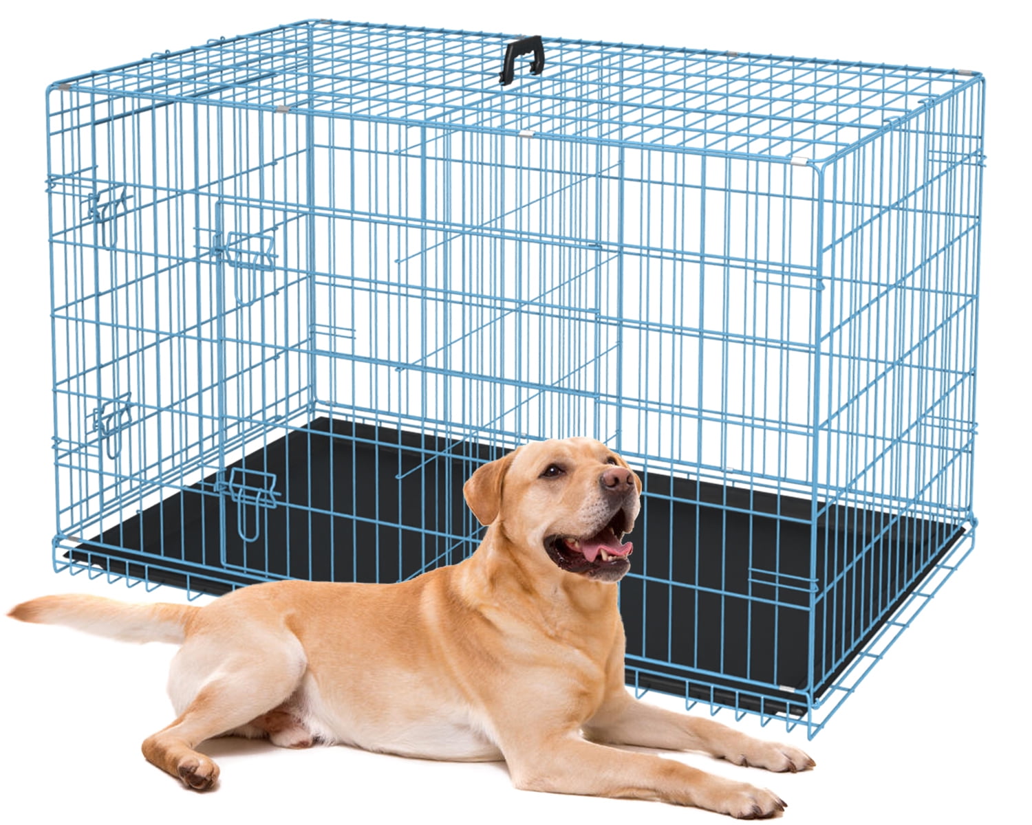 NiamVelo Dog Cage Dog Crate 36'' Extra Large Dog Crate Kennel for Large