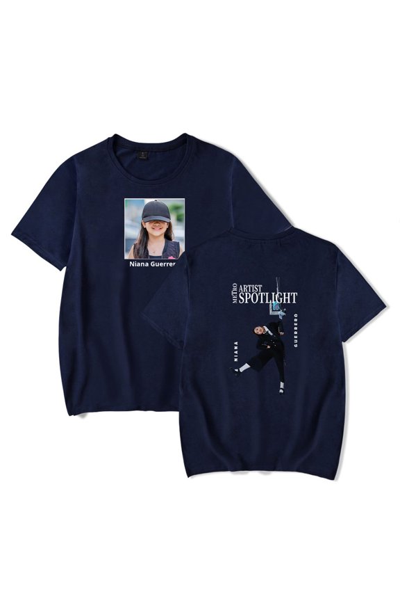 Niana Guerrero Merch T-Shirt Summer Women/Men Unisex Short Sleeve Tshirt Hiphop Fashion Streetwear Style3