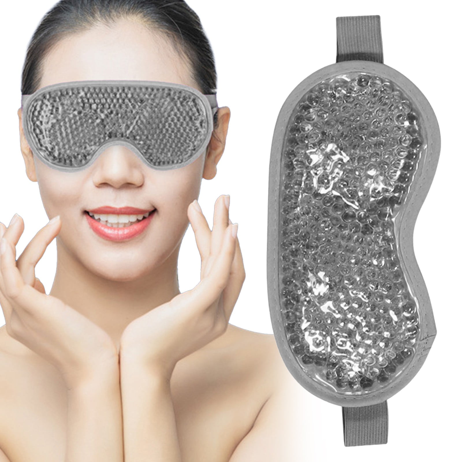 Niaviben 2 Pack Eye Mask,Dengjun Lake Gel Eye Can Be Reused Eye Male