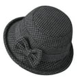 thumbnail image 1 of Niaviben Church Hats for Women Sun Hats for Women Fascinators Hats for Women Mens Caps Hats for Women Caps for Women Funny Hats Fedora Hats for Women Gray M, 1 of 3